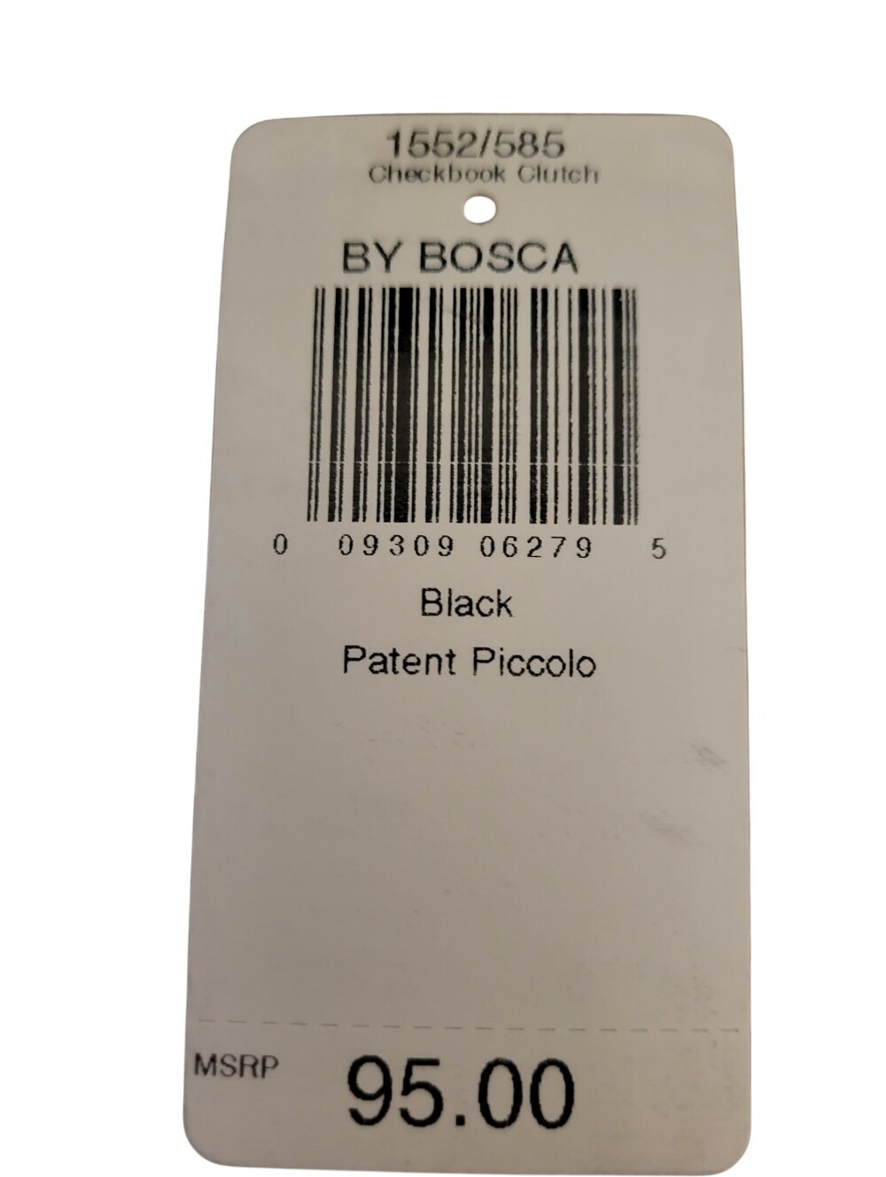 Vintage Bosca Piccolo Black/Brown Patent Leather Bifold Wallet - Picture 11 of 11